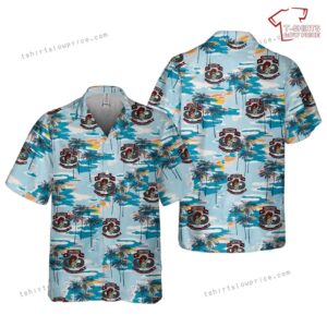 US Army H-121 Long Range Surveillance Pocket Hawaiian Shirt