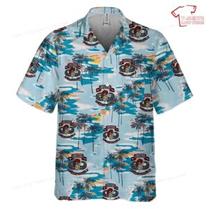 US Army H-121 Long Range Surveillance Pocket Hawaiian Shirt