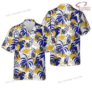 US Army Illinois Army National Guard, 129th Infantry Regiment (129th IR) Hawaiian Shirt