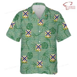 US Army Illinois Army National Guard, 130th Infantry Regiment Hawaiian Shirt