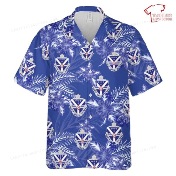 US Army Illinois Army National Guard, 131st Infantry Regiment (131st IR) Hawaiian Shirt US Army Illinois Army National Guard, 131st Infantry Regiment (131st IR) Hawaiian Shirt