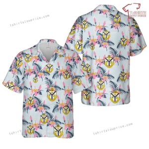 US Army Illinois Army National Guard, 132nd Infantry Regiment (132nd IR) Hawaiian Shirt