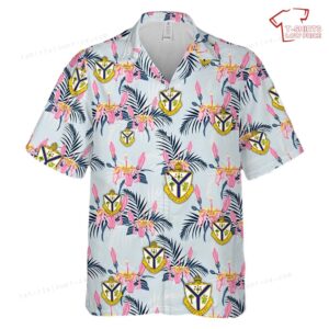 US Army Illinois Army National Guard, 132nd Infantry Regiment (132nd IR) Hawaiian Shirt