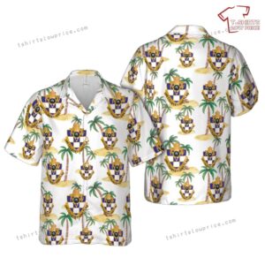 US Army Illinois Army National Guard, 178th Infantry Regiment (178rd IR) Hawaiian Shirt