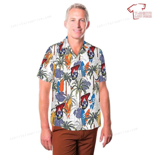 US ARMY Imjin Scouts DMZ Patch Hawaiian Shirt US ARMY Imjin Scouts DMZ Patch Hawaiian Shirt