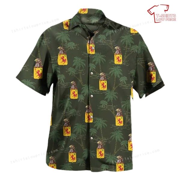 US Army Iowa National Guard, 113th Cavalry Regiment Red Horse Squadron Hawaiian Shirt US Army Iowa National Guard, 113th Cavalry Regiment Red Horse Squadron Hawaiian Shirt