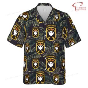 US Army John F Kennedy Special Warfare Center and School Hawaiian Shirt
