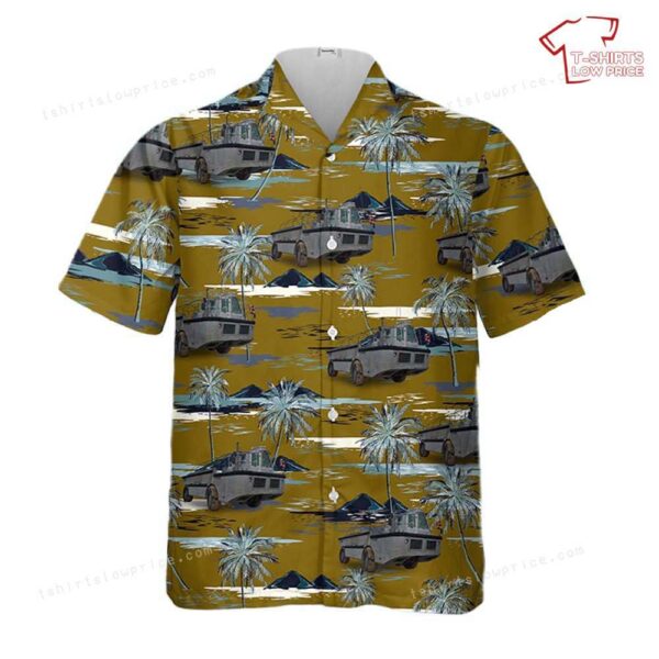 US Army LARC-XV (Lighter, Amphibious Resupply, Cargo, 15 ton) Hawaiian Shirt US Army LARC-XV (Lighter, Amphibious Resupply, Cargo, 15 ton) Hawaiian Shirt