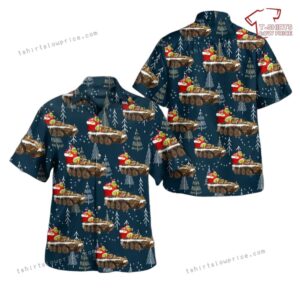 US Army LAV-25 Christmas Hawaiian Shirt