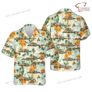 US Army Lockheed AH-56A Cheyenne Hawaiian Shirt
