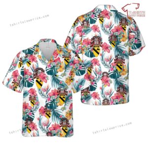 US Army Long Range Patrol Detachment, 1st Cavalry Division Hawaiian Shirt