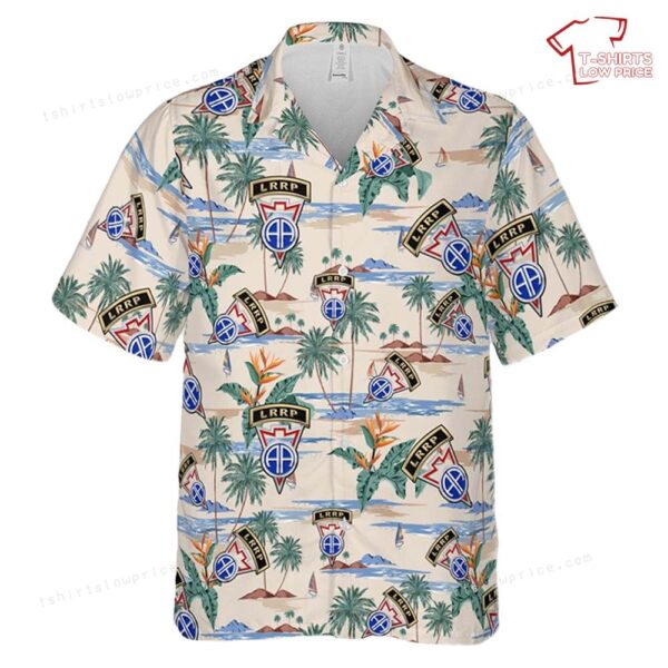 US Army LRRP 82nd Airborne Recondo School Hawaiian Shirt US Army LRRP 82nd Airborne Recondo School Hawaiian Shirt