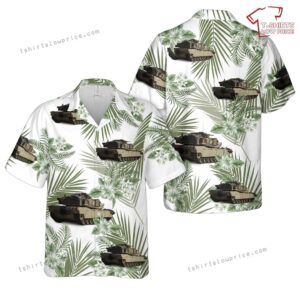 US Army M1A1 Abrams Tank 278th Armored Cavalry Regiment, Tennessee Army National Guard Hawaiian Shirt
