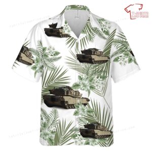 US Army M1A1 Abrams Tank 278th Armored Cavalry Regiment, Tennessee Army National Guard Hawaiian Shirt