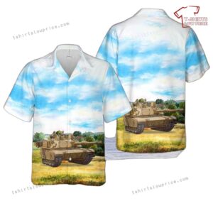US Army M1A1-ABRAMS Iraq 2003 Hawaiian Shirt