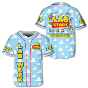 Personalized Lab Week 2026 Baseball Jersey