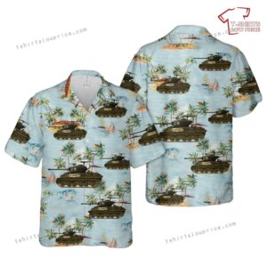 US Army M4 Thunderbolt VII Hawaiian Shirt