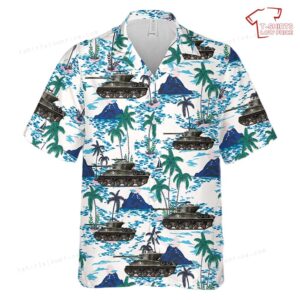 US Army M4A3(76)W HVSS of the 41st Tank Battalion, 11th Armored Division Hawaiian Shirt