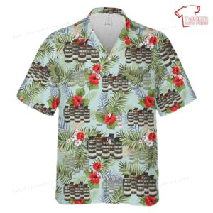 US Army M18 Colored Smoke Grenade Hawaiian Shirt