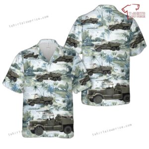 US Army M19 Diamond T with trailer Hawaiian Shirt
