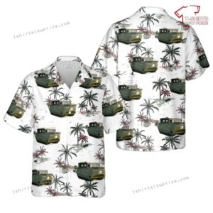 US Army M29c Weasel US unarmored full track transport vehicle Hawaiian Shirt