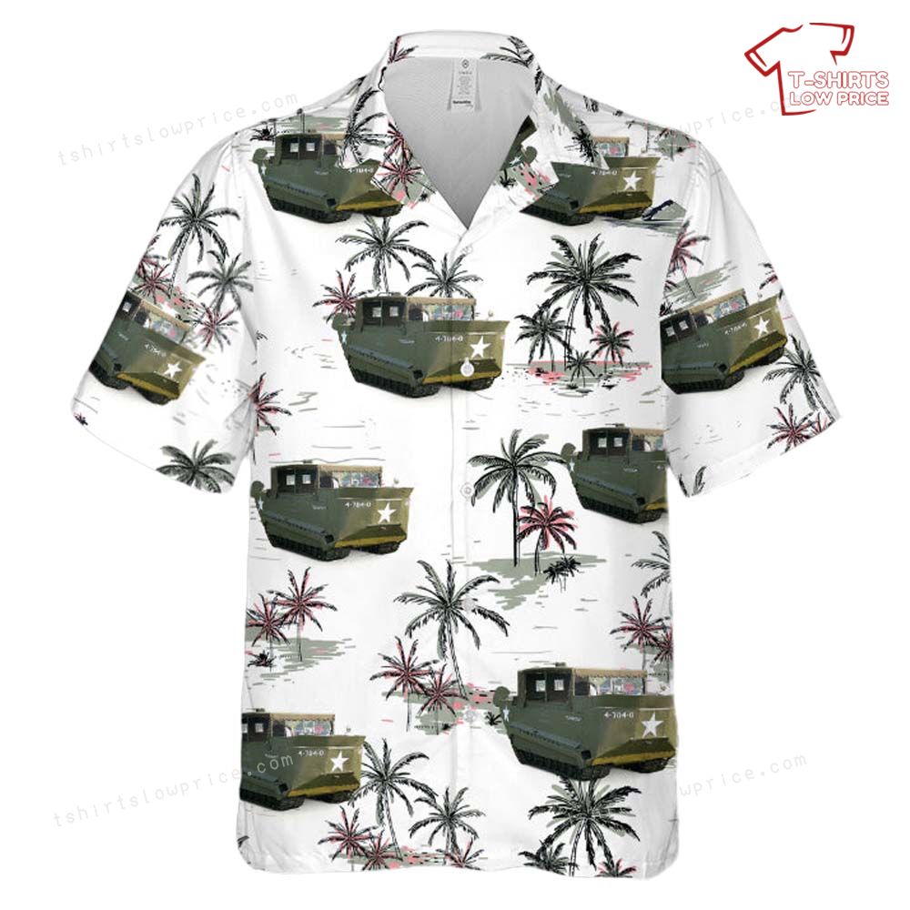 US Army M29c Weasel US unarmored full track transport vehicle Hawaiian Shirt 2 US Army M29c Weasel US unarmored full track transport vehicle Hawaiian Shirt 2