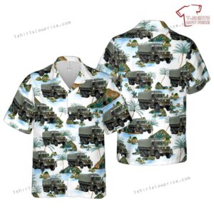 US Army M35A2 Truck Hawaiian Shirt