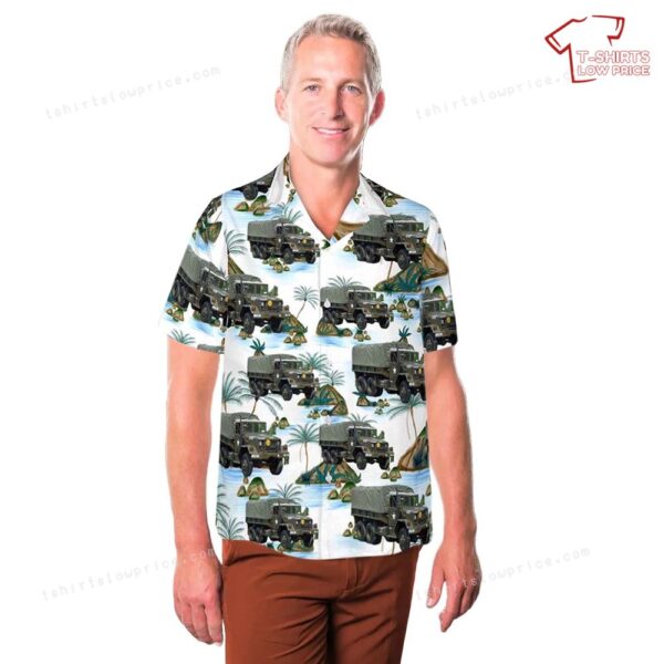 US Army M35A2 Truck Hawaiian Shirt