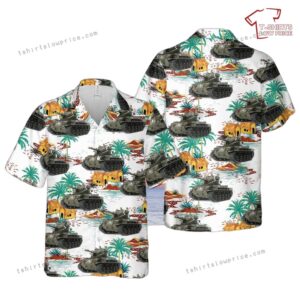 US Army M42 Duster Hawaiian Shirt