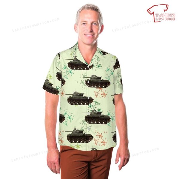 US Army M42 in Vietnam, B Battery, 4th Batallion 60th Artillery Rgt. , Georges of the Jungle, 1969-70 Hawaiian Shirt