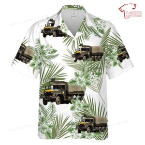 US Army M54 A2 6×6 Cargo Truck (1958) Hawaiian Shirt