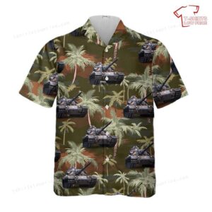 US Army M60A3 of 3rd Battalion, 32nd Armor Hawaiian Shirt