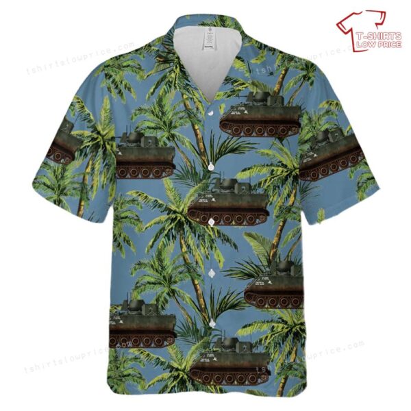US Army M113A1 ACAV Vietnam 1966 Hawaiian Shirt US Army M113A1 ACAV Vietnam 1966 Hawaiian Shirt