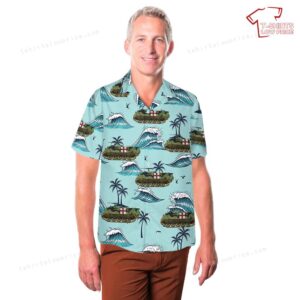 US Army M113A2 ambulance 1980s Hawaiian Shirt 3