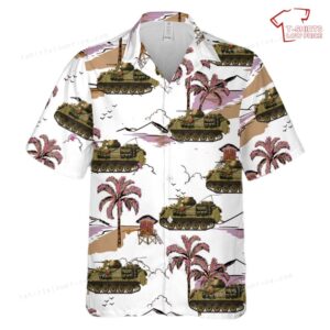 US Army M113A3 Operation Desert Storm 1991 Hawaiian Shirt
