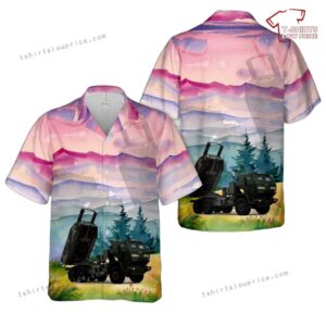 US Army M142 HIMARS 1st Battalion 181st Field Artillery Regiment Of Tennessee Army National Guard Hawaiian Shirt