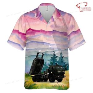 US Army M142 HIMARS 1st Battalion 181st Field Artillery Regiment Of Tennessee Army National Guard Hawaiian Shirt