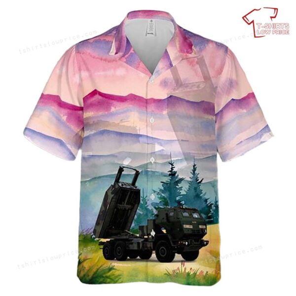 US Army M142 HIMARS 1st Battalion 181st Field Artillery Regiment Of Tennessee Army National Guard Hawaiian Shirt