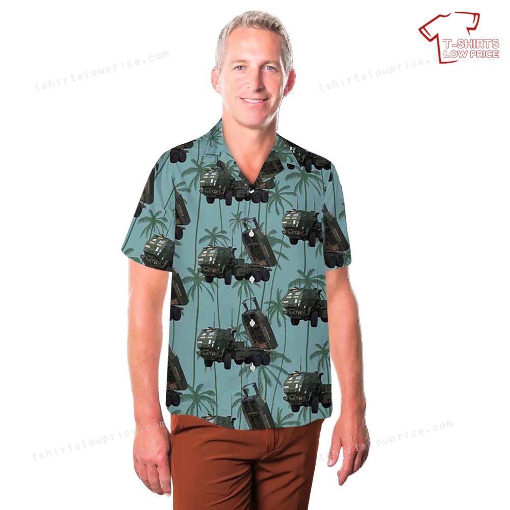 US Army M142 HIMARS Of 17th Field Artillery Brigade Hawaiian Shirt 3 US Army M142 HIMARS Of 17th Field Artillery Brigade Hawaiian Shirt 3