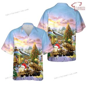 US Army M142 HIMARS Of 75th Field Artillery Brigade Christmas Hawaiian Shirt