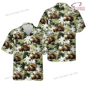 US Army M142 HIMARS Of 75th Field Artillery Brigade Hawaiian Shirt
