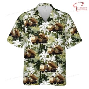 US Army M142 HIMARS Of 75th Field Artillery Brigade Hawaiian Shirt