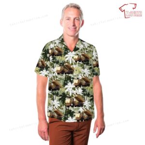 US Army M142 HIMARS Of 75th Field Artillery Brigade Hawaiian Shirt 3
