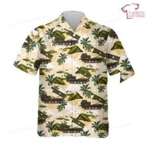US Army M270 MLRS in 1982, early testings Hawaiian Shirt