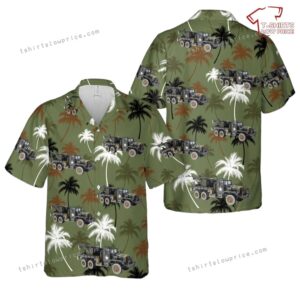 US Army M534 Medium Wrecker Hawaiian Shirt