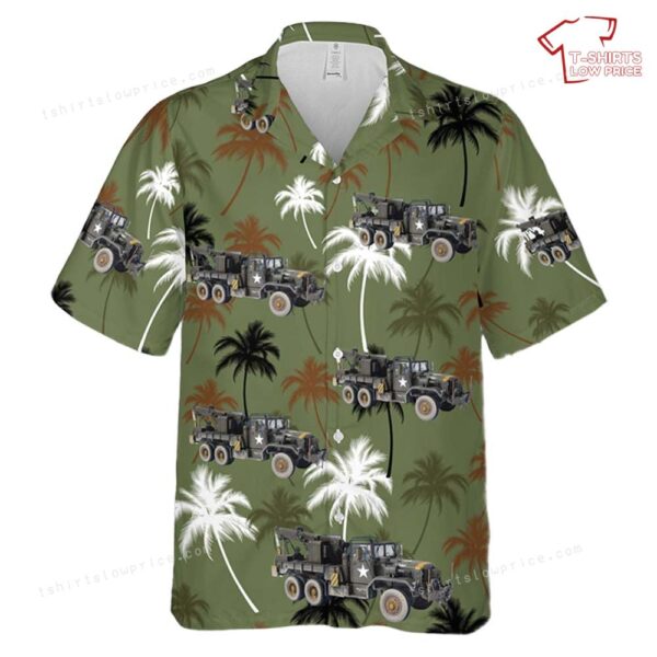 US Army M534 Medium Wrecker Hawaiian Shirt US Army M534 Medium Wrecker Hawaiian Shirt