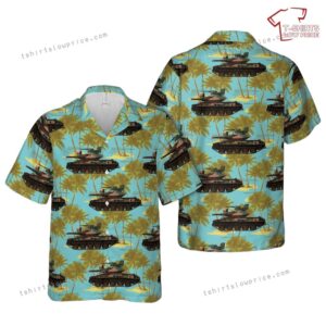 US Army M551 ACAV Merdc in the 1980s Hawaiian Shirt