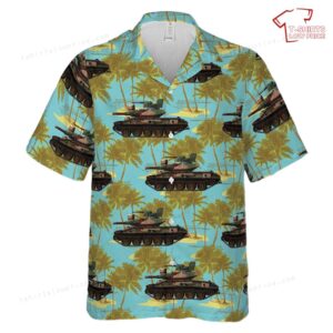 US Army M551 ACAV Merdc in the 1980s Hawaiian Shirt