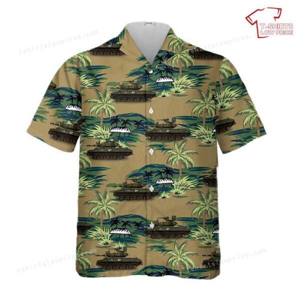US Army M551 ACAV, 11th Armored Cavalry Regiment, Cambodia, 1970 Hawaiian Shirt US Army M551 ACAV, 11th Armored Cavalry Regiment, Cambodia, 1970 Hawaiian Shirt