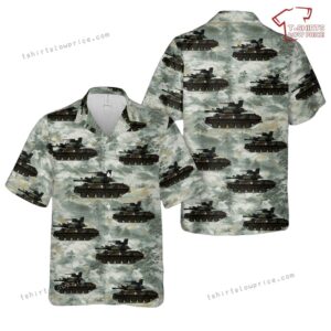 US Army M551A1, 82d Airborne Division early 1990s Hawaiian Shirt